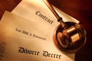 divorce documents