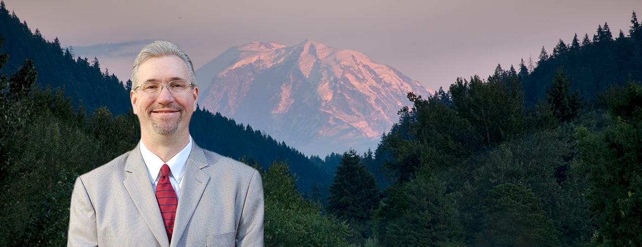 A view of Mount Rainier from Issaquah