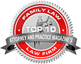 Attorney And Practice Magazine top 10 family law