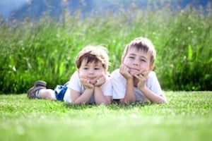 children playing